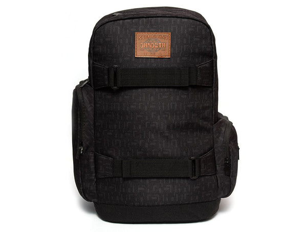 Mochila Gangsta Skatepack Unisex Negro