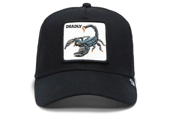 Jockey Trucker Goorin Deadliest Scorpion Unisex Negro