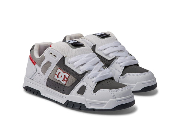 Zapatilla Dc Stag Hombre Blanco - Gris