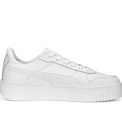 Zapatillas Puma Carina Street Mujer Mono Blanco