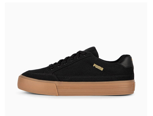 Zapatilla Puma Court Classic Vulc Hombre Negro - Suela Gum