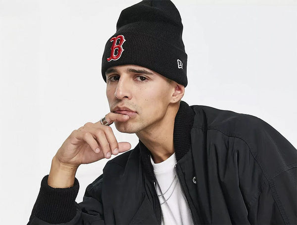 Beanie New Era Boston Red Sox Negro