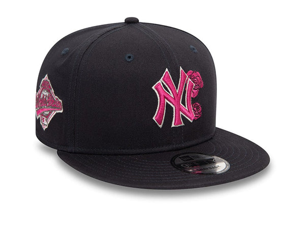 Jockey New era Mlb 950 New York Yankees Flower Unisex Azul - Rosado