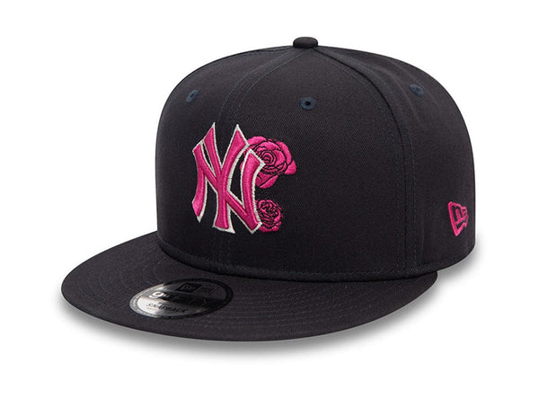 Jockey New era Mlb 950 New York Yankees Flower Unisex Azul - Rosado