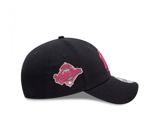 Jockey New Era Mlb 940 New York Yankees Flower Unisex Negro - Rosado