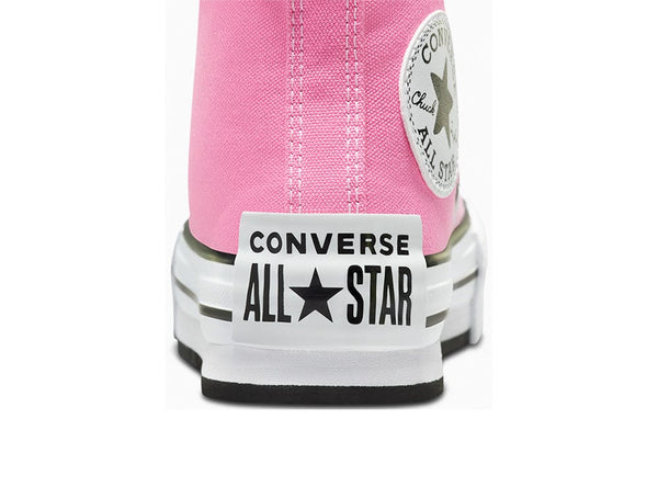 Zapatilla Converse Chuck Taylor All Star Eva Lift Hi Junior Rosado