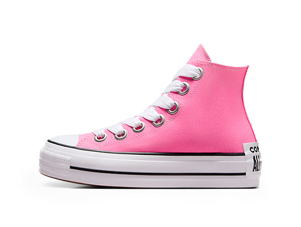 Zapatilla Converse Chuck Taylor Lift Sketch Mujer Rosado