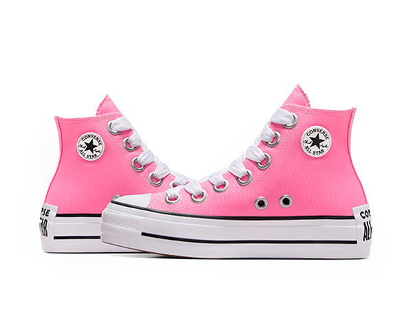 Zapatilla Converse Chuck Taylor Lift Sketch Mujer Rosado