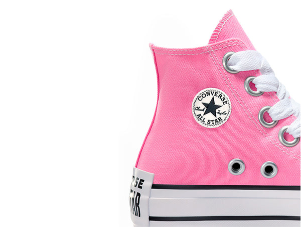 Zapatilla Converse Chuck Taylor Lift Sketch Mujer Rosado