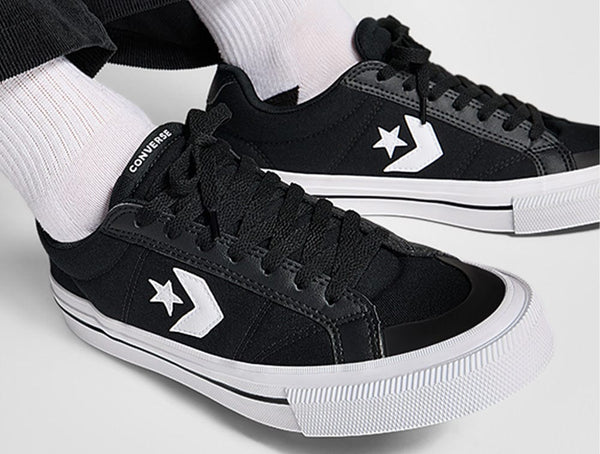 Zapatilla Converse Sport Casual Unisex Negro - Blanco