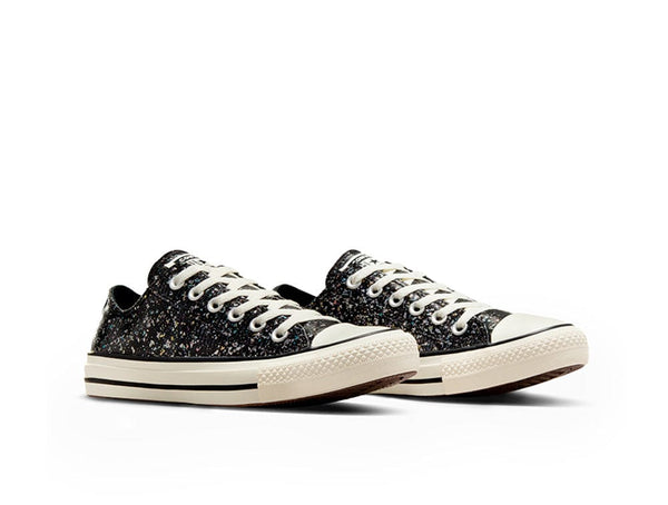 Zapatilla Converse Chuck Taylor Mujer Glitter Shinefetti Negro