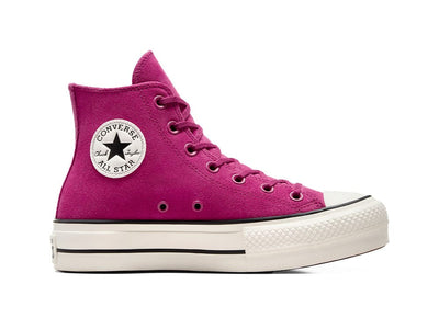 Zapatilla Converse Chuck Taylor PLataforma Crafted Color Mujer Lila