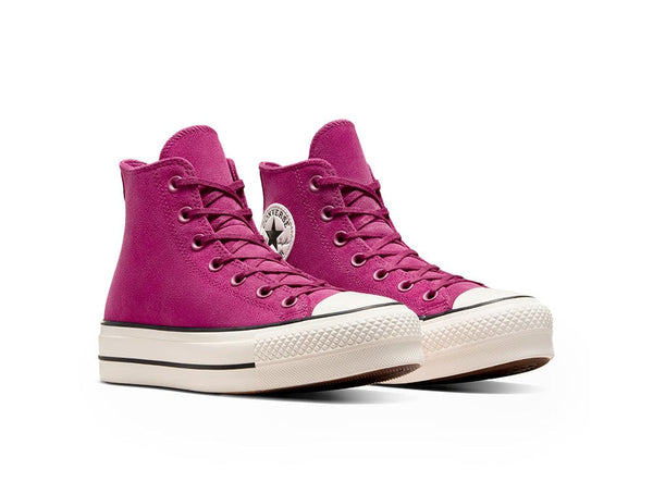 Zapatilla Converse Chuck Taylor PLataforma Crafted Color Mujer Lila