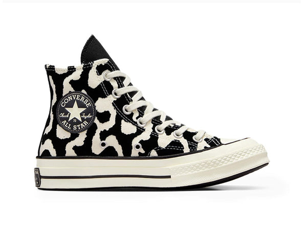 Zapatilla Converse Chuck 70 Lavish Leopard Mujer Negro - Blanco