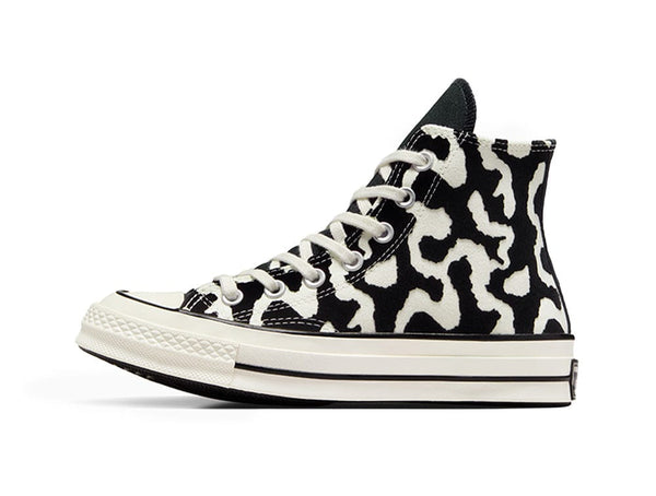 Zapatilla Converse Chuck 70 Lavish Leopard Mujer Negro - Blanco