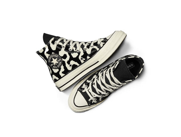 Zapatilla Converse Chuck 70 Lavish Leopard Mujer Negro - Blanco