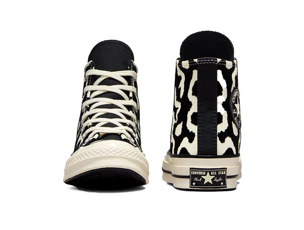 Zapatilla Converse Chuck 70 Lavish Leopard Mujer Negro - Blanco