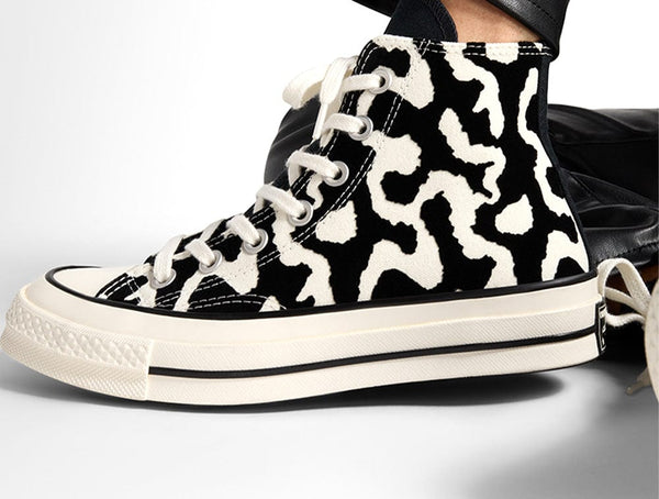 Zapatilla Converse Chuck 70 Lavish Leopard Mujer Negro - Blanco