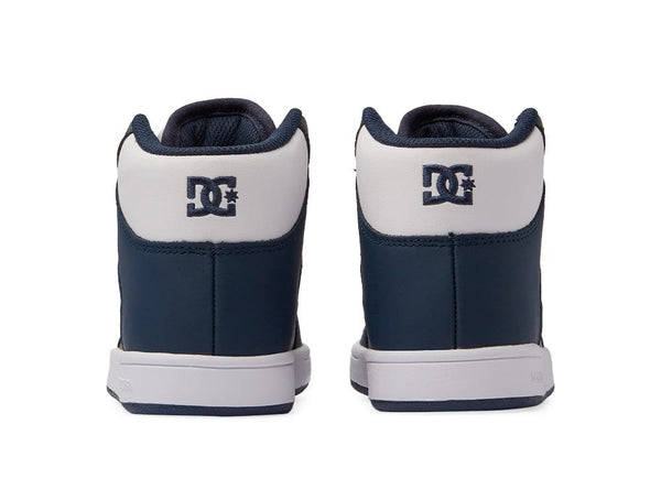 Zapatilla Dc Manteca 4 Hi Cadete Blanco-Azul-Verde