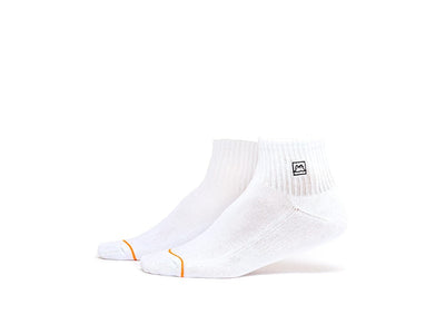 Calcetin Corto Gangsta Ankle Corto 2 pack Unisex Blanco