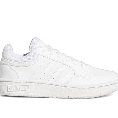 Zapatilla Adidas Hoops 3.0 Junior Mono Blanco