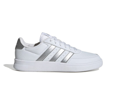 Zapatilla Adidas Breaknet 2.0 Mujer Blanco - Plateado