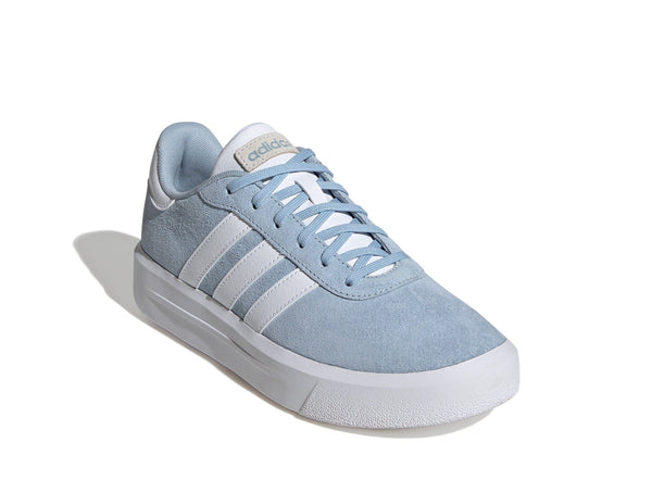 Zapatilla Adidas Court Mujer Celeste