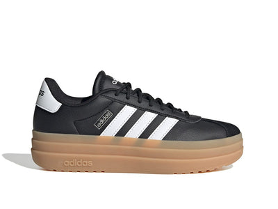 Zapatilla Adidas Vl Court Bold Plataforma Mujer Negro - Blanco - Suela Gum