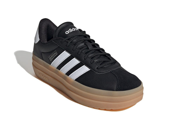 Zapatilla Adidas Vl Court Bold Plataforma Mujer Negro - Blanco - Suela Gum