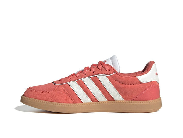 Zapatilla Adidas Breaknet Sleek Mujer Rojo - Blanco - Suela Gum