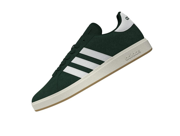 Zapatilla Adidas Grand Court Base 00s Hombre Verde - Blanco - Suela Blanco - Gum