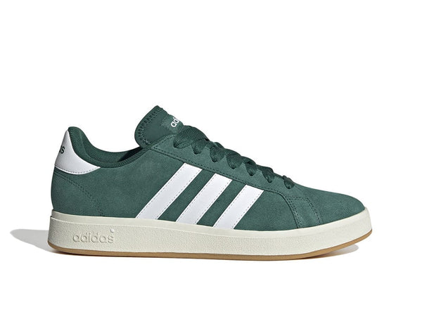 Zapatilla Adidas Grand Court Base 00s Hombre Verde - Blanco - Suela Blanco - Gum