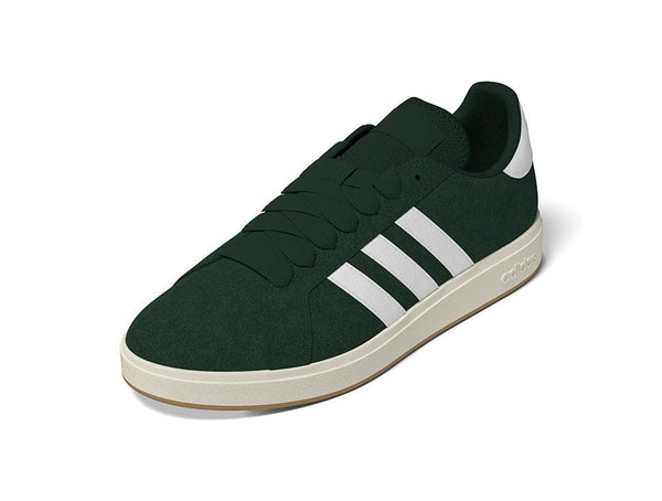 Zapatilla Adidas Grand Court Base 00s Hombre Verde - Blanco - Suela Blanco - Gum