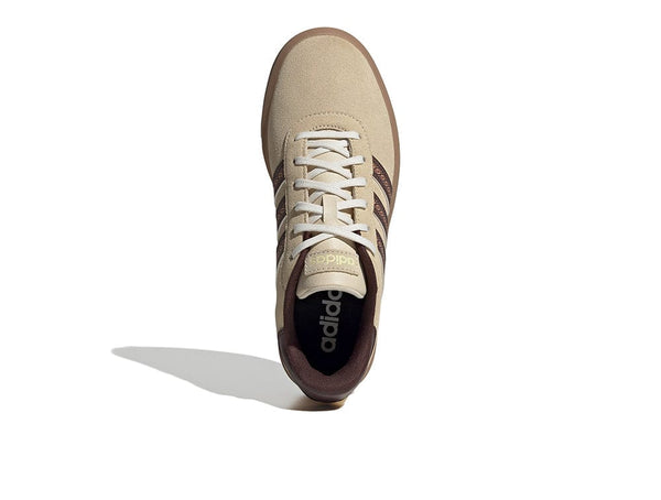 Zapatilla Adidas Court Plataforma Suede mujer Cafe - Suela Gum