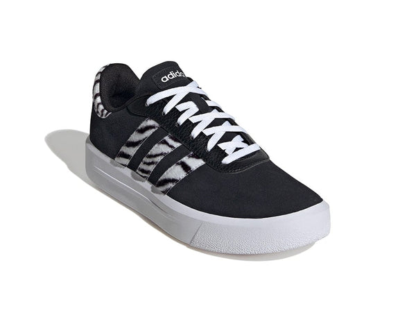 Zapatilla Adidas Court Platform Mujer Print - Negro