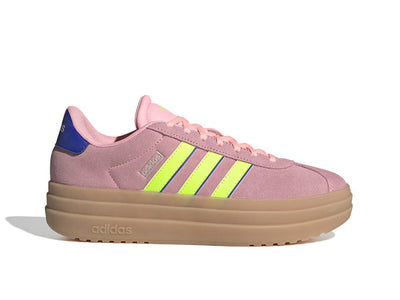 Zapatilla Adidas Vl Court Bold Mujer Rosado - Amarillo - Suela Gum