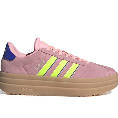 Zapatilla Adidas Vl Court Bold Mujer Rosado - Amarillo - Suela Gum