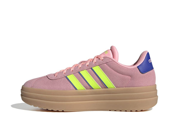 Zapatilla Adidas Vl Court Bold Mujer Rosado - Amarillo - Suela Gum