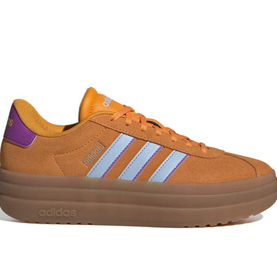 Zapatilla Adidas Vl Court Bold Mujer Naranjo - Celeste - Suela Gum