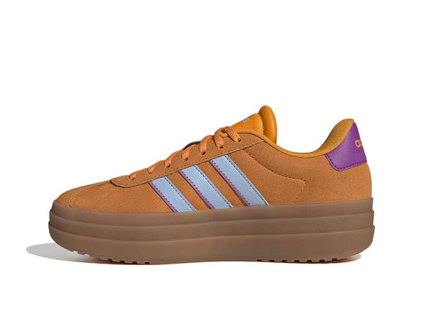 Zapatilla Adidas Vl Court Bold Mujer Naranjo - Celeste - Suela Gum