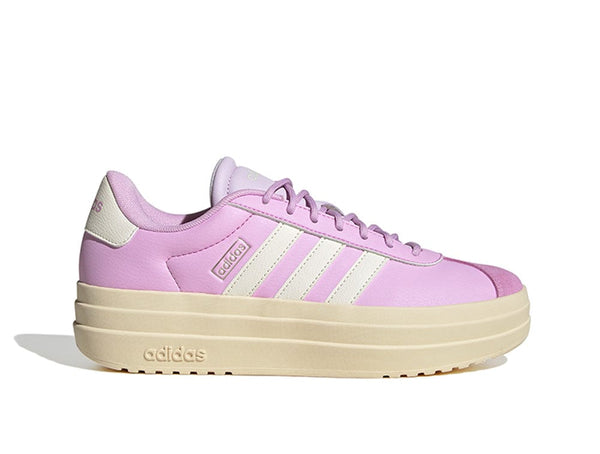 Zapatilla Adidas Vl Court Bold Plataforma Mujer Morado/Blanco/Suela Beige