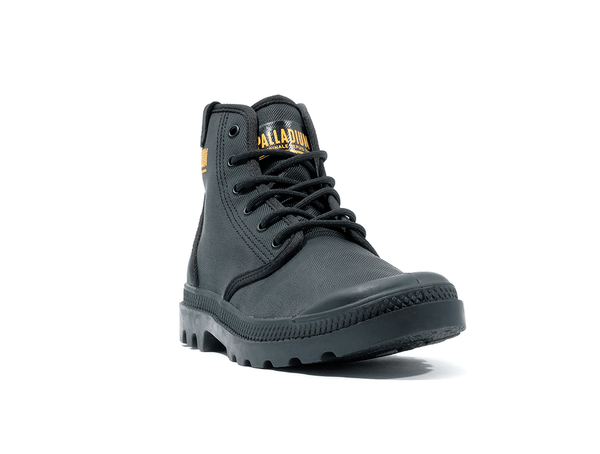 Zapatillas Palladium Pampa Hi Coated Unisex Negro