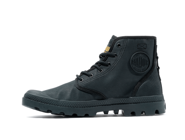 Zapatillas Palladium Pampa Hi Coated Unisex Negro