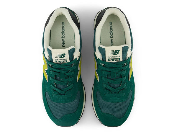 Zapatilla New Balance 574 Hombre Verde - Amarillo - Negro