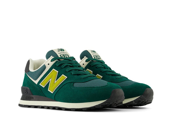 Zapatilla New Balance 574 Hombre Verde - Amarillo - Negro