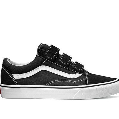 Zapatilla Vans Old Skool Velcro Hombre Negro