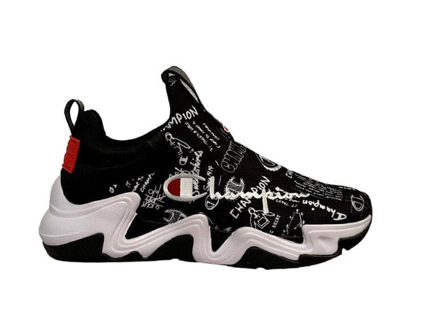 Zapatilla Champion Hayper Apex Doodle Hombre Negro