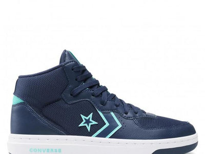 Zapatilla Converse Rival Between The Lines Hombre Azul