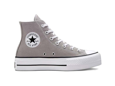 Zapatilla Converse Chuck Taylor Plataforma Mujer Gris