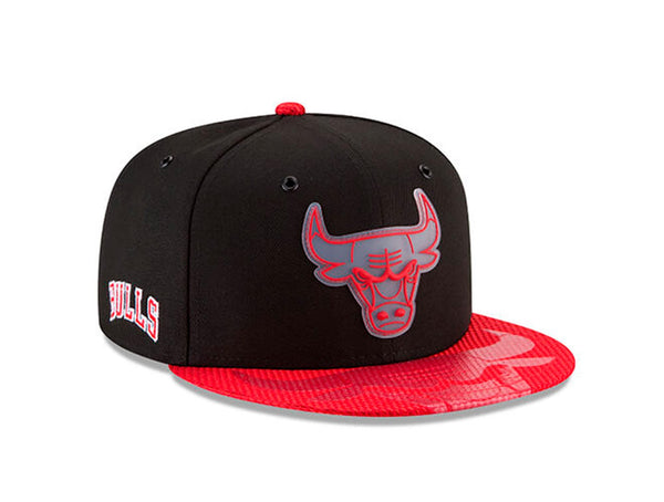 Jockey New Era Chicago Bulls Hombre Negro